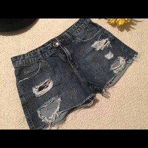Destroyed shorts Jeans🎁❤
